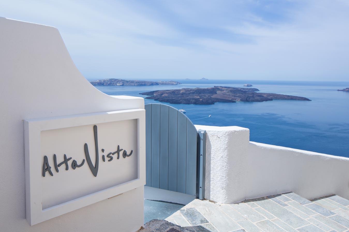 Alta Vista Suites Firá Buitenkant foto