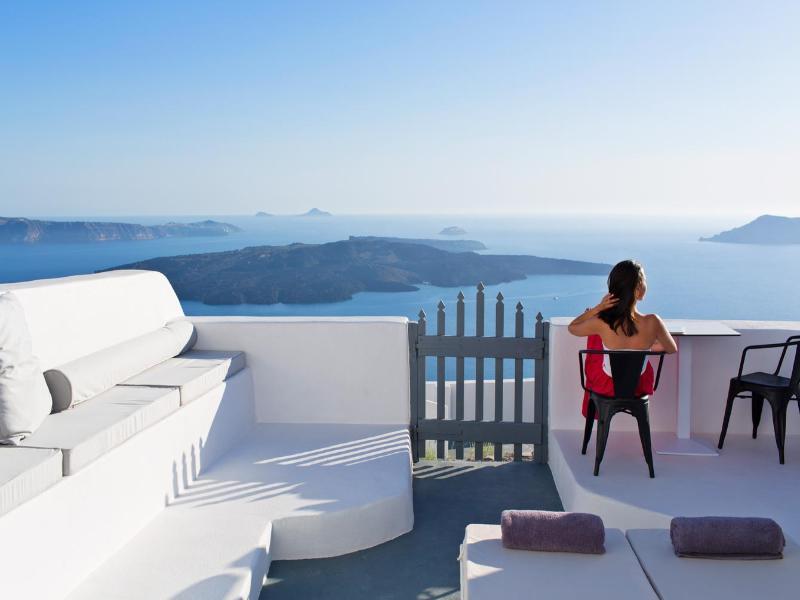 Alta Vista Suites Firá Buitenkant foto